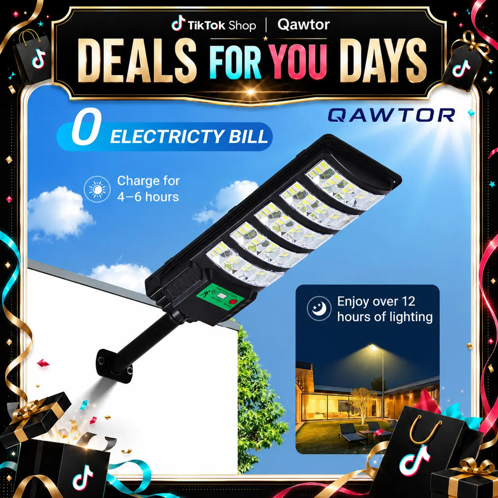 Ultra-Bright Solar Security Light (100% Eco-Powered & IP65 Waterproof)