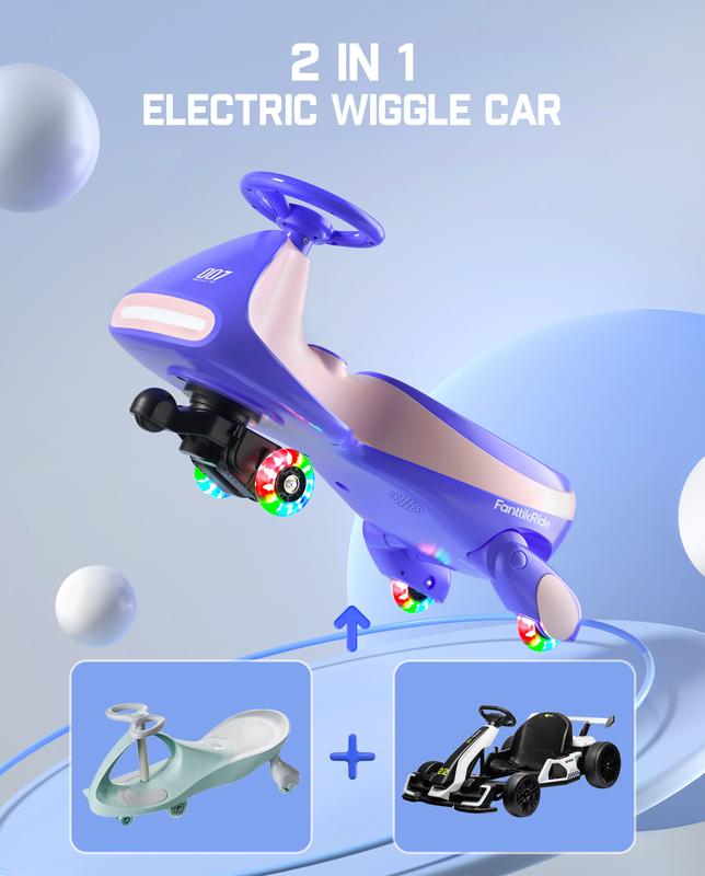 FanttikRide N7 Electric Twist Car for Toddlers (360° Spin Ride-On Toy)