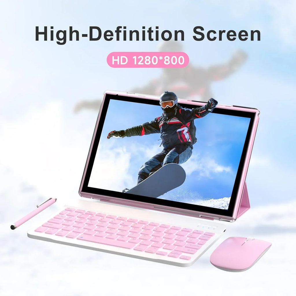 10.1-Inch Android 15 Tablet Pro (All-in-One Accessories Pack Included)