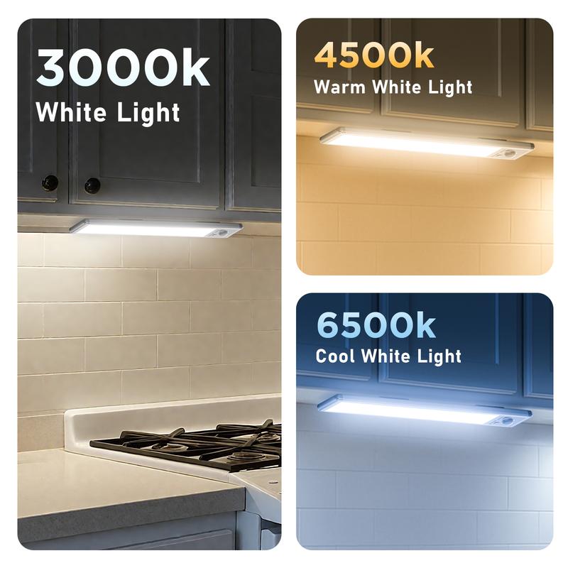 SHINE PAL Under Cabinet Motion Sensor Light | USB Rechargeable, Magnetic Mount & Dimmable – Ideal for Kitchen, Wardrobe, Pantry & Garage