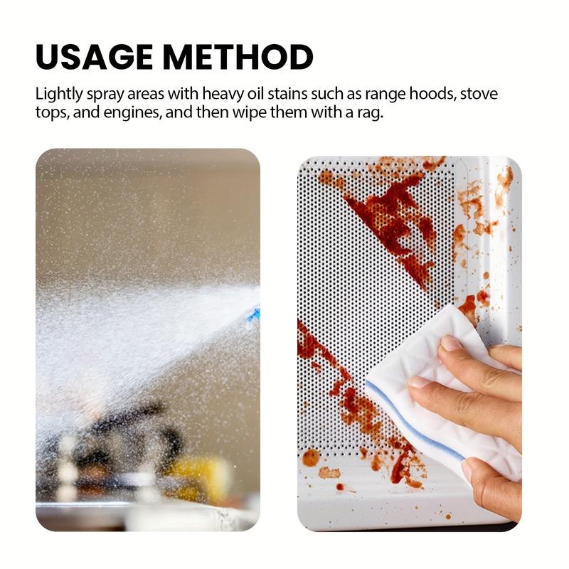 Liapu 500ml Kitchen Degreaser Spray — Instant Grease & 99.9% Bacteria Removal