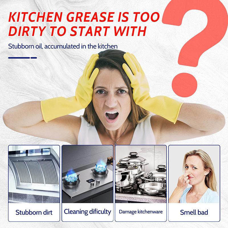 Liapu 500ml Kitchen Degreaser Spray — Instant Grease & 99.9% Bacteria Removal