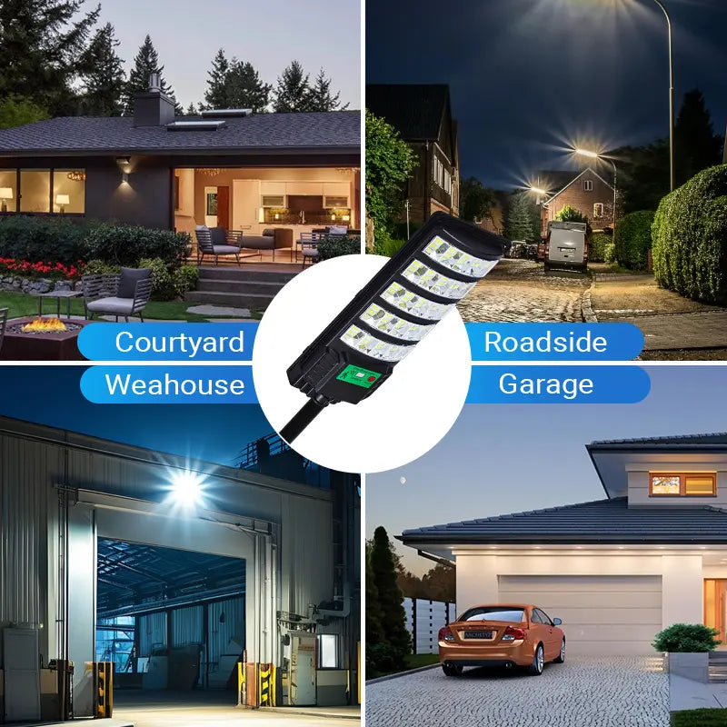 Ultra-Bright Solar Security Light (Eco-Powered & IP65 Waterproof)