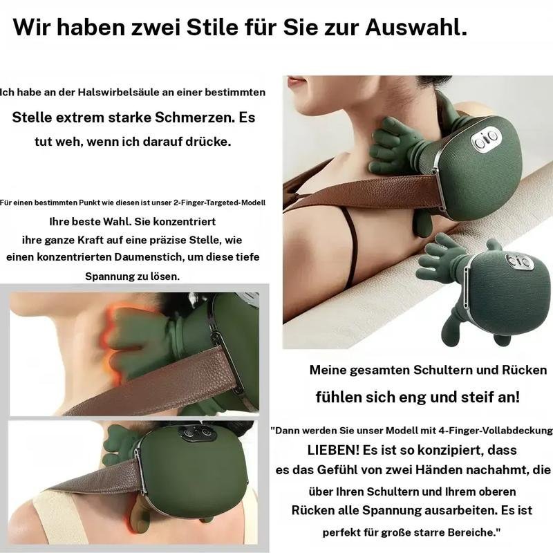 Real-Feel Ergonomic Shoulder & Cervical Massager - Image 3